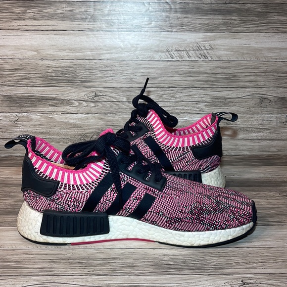 Adidas NMD R1 Primeknit Pink Rose Boost Women’s (BB2363 - Picture 3 of 11